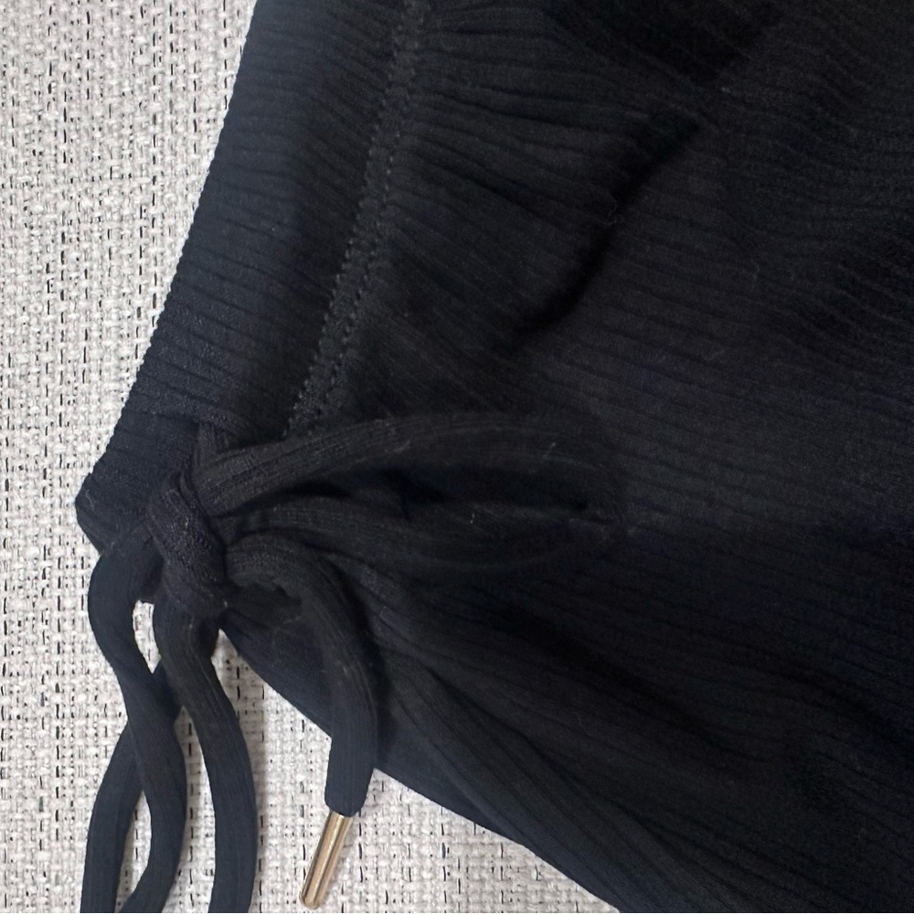 Honeydew Intimates Revival Rib Black with lace trim Pajama Shorts Size XS - Picture 5 of 6